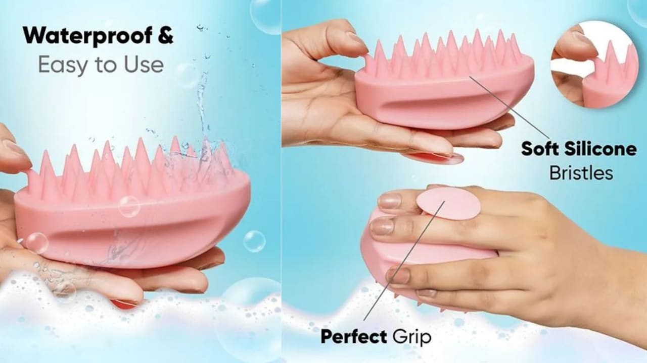 Explore key differences between using a shampoo brush vs fingers