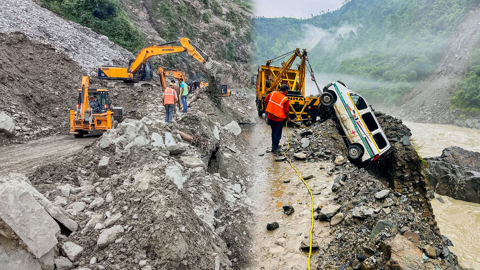 Video: 600 Roads Closed As Himachal Battles Monsoon Havoc; Kullu-Manali Highway Severed
