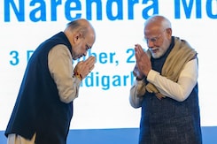 Union Home Minister Amit Shah Recounts 'Modi story', Lauds PM Modi's Journey Union Home Minister Amit Shah Recounts 'Modi story', Lauds PM Modi's Journey