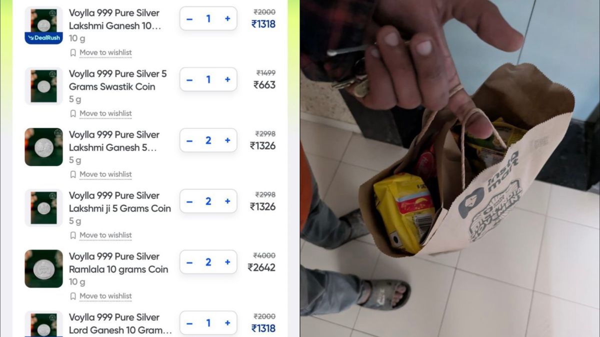 Customer Receives Maggi And Snacks Instead Of Silver Coins From Swiggy, Company Responds