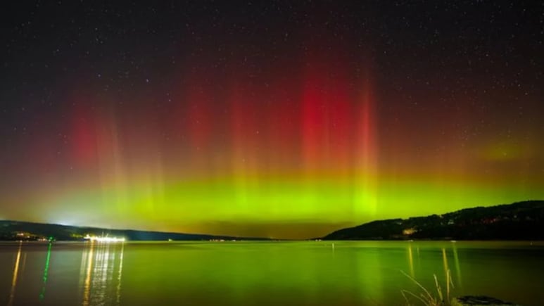 Hidden Magnetic 'Island' Sparks Solar Storm, Brings Northern Lights To US Skies. See Pics Hidden Magnetic 'Island' Sparks Solar Storm, Brings Northern Lights To US Skies. See Pics