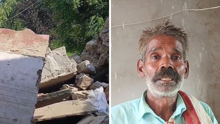 राजस्थान के किसान परिवार पर बरपा बारिश का कहर, ढह गए दो भाइयों के मकान... अब जी रहे ऐसी जिंदगी
