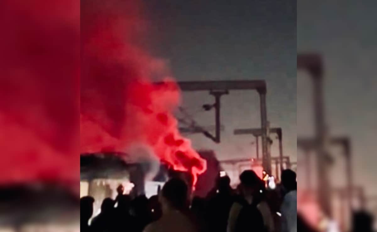 Train Engine Catches Fire In Maharashtra, No Casualties Reported