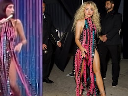 Sabrina Carpenter Pays An Ode To Cher In A Vivid Fringe Bodysuit At VMAs After-Party Sabrina Carpenter Pays An Ode To Cher In A Vivid Fringe Bodysuit At VMAs After-Party