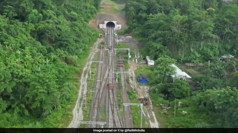 Railways Releases Video Teaser Of Mizoram's Bairabi-Sairang Line Ahead Of Inauguration Railways Releases Video Teaser Of Mizoram's Bairabi-Sairang Line Ahead Of Inauguration