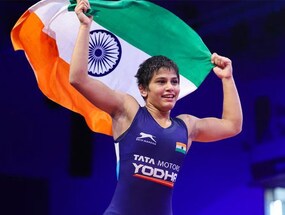 Antim Panghal Wins Second World Wrestling Championships Medal