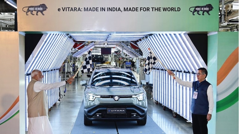 Maruti Suzuki Begins e-Vitara Shipment To Europe, Check Details Maruti Suzuki Begins e-Vitara Shipment To Europe, Check Details