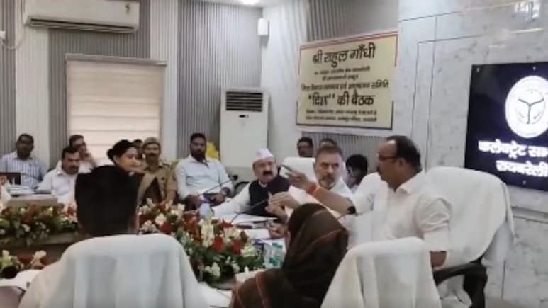 'Ask Before Speaking': Rahul Gandhi, UP Minister Argue During Meeting