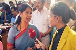 "We Didn't Run Away": DMK's Kanimozhi Jabs TVK Chief Vijay Over Stampede "We Didn't Run Away": DMK's Kanimozhi Jabs TVK Chief Vijay Over Stampede