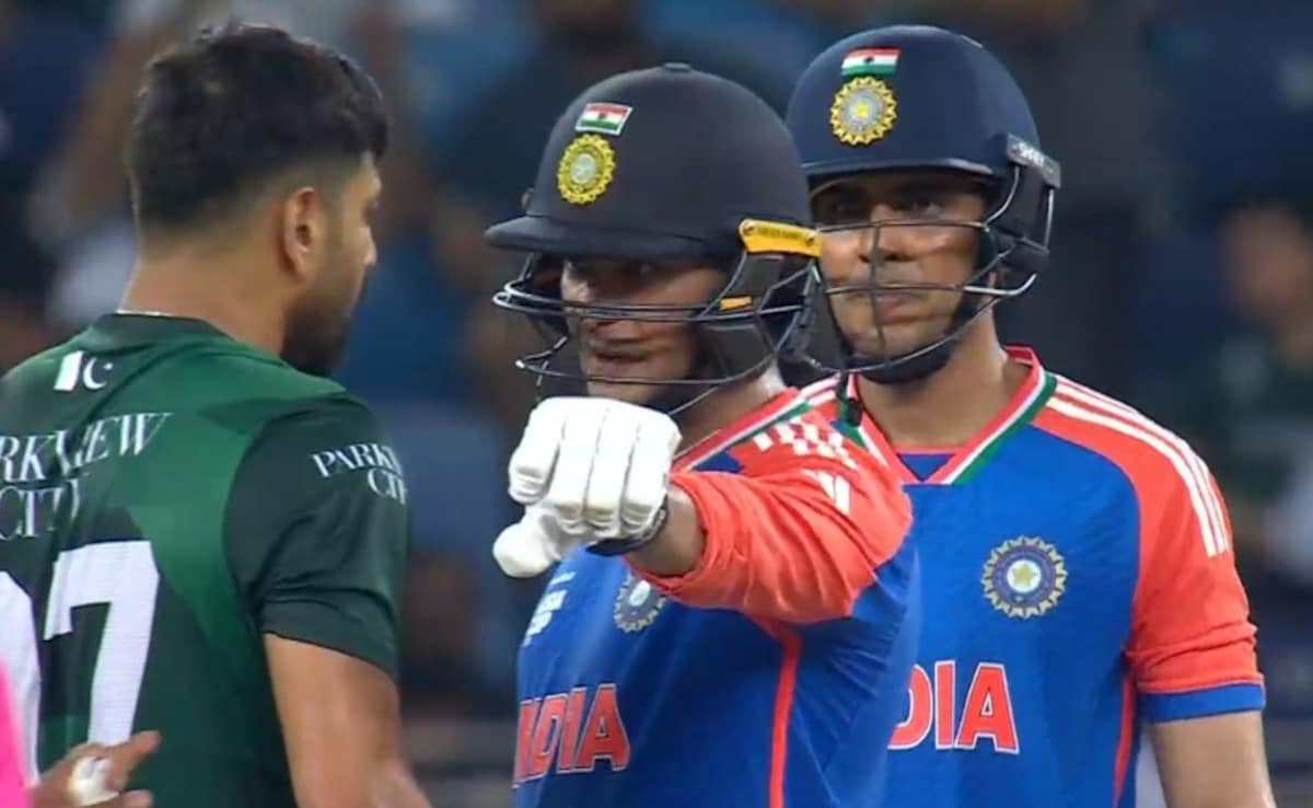 Shubman Gill, Abhishek Sharma Launch BrahMos Bat Attack After Sahibzada Farhan’s AK-47 Gesture in Asia Cup 2025 Clash