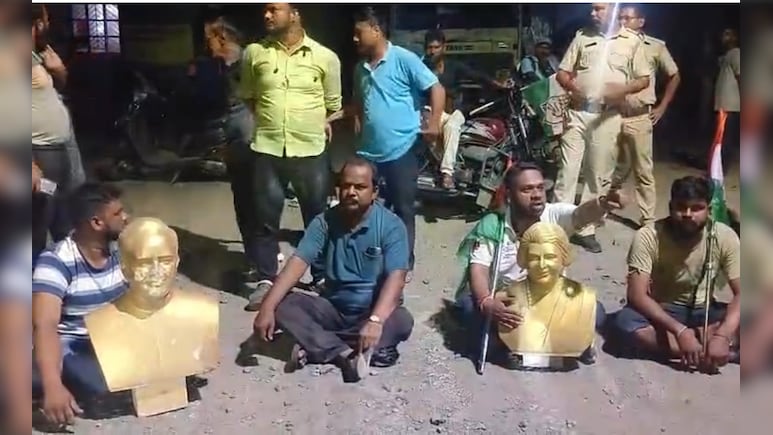 Vandalism Of Indira Gandhi, Rajiv Gandhi's Statues In Bengal Sparks Row