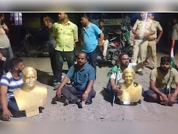 Vandalism Of Indira Gandhi, Rajiv Gandhi's Statues In Bengal Sparks Row Vandalism Of Indira Gandhi, Rajiv Gandhi's Statues In Bengal Sparks Row