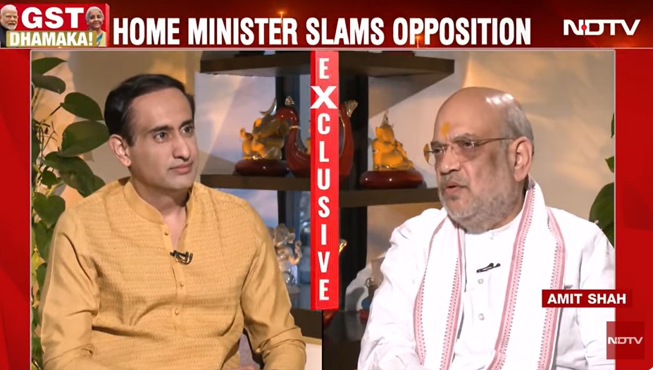 Exclusive: कांग्रेस कहती है GST उनका आइडिया था, फिर लागू क्‍यों नहीं कर पाई, अमित शाह ने NDTV को बताया