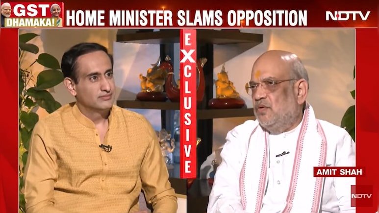 Exclusive: कांग्रेस कहती है GST उनका आइडिया था, फिर लागू क्‍यों नहीं कर पाई, अमित शाह ने NDTV को बताया