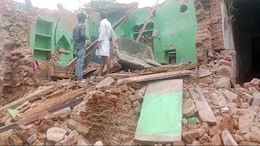 राजस्थान की जानलेवा बारिश, रिहायशी इलाके में गिरा मकान... मलबे में दबे तीन भाई-बहन