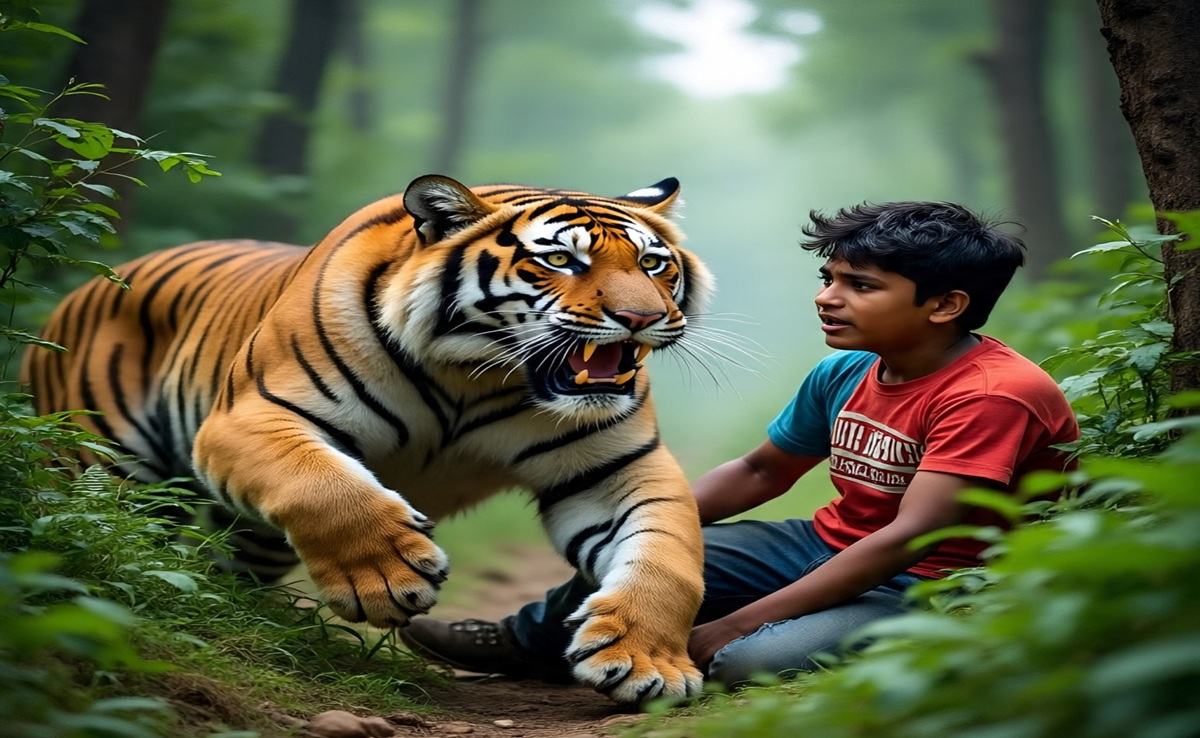 Tiger Attack: भोपाल में दो स्टूडेंट्स पर बाघ का हमला; आए गंभीर घाव, यहां हुआ था टाइगर से आमना-सामना