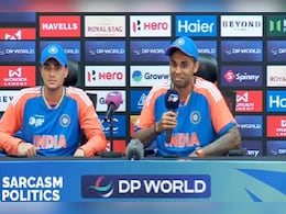 IND vs PAK: 'आप क्या समझते हैं कि..', प्रेस कॉन्फ्रेंस में सूर्यकुमार यादव ने पाकिस्तानी पत्रकार को दिया मुंहतोड़ जवाब IND vs PAK: 'आप क्या समझते हैं कि..', प्रेस कॉन्फ्रेंस में सूर्यकुमार यादव ने पाकिस्तानी पत्रकार को दिया मुंहतोड़ जवाब