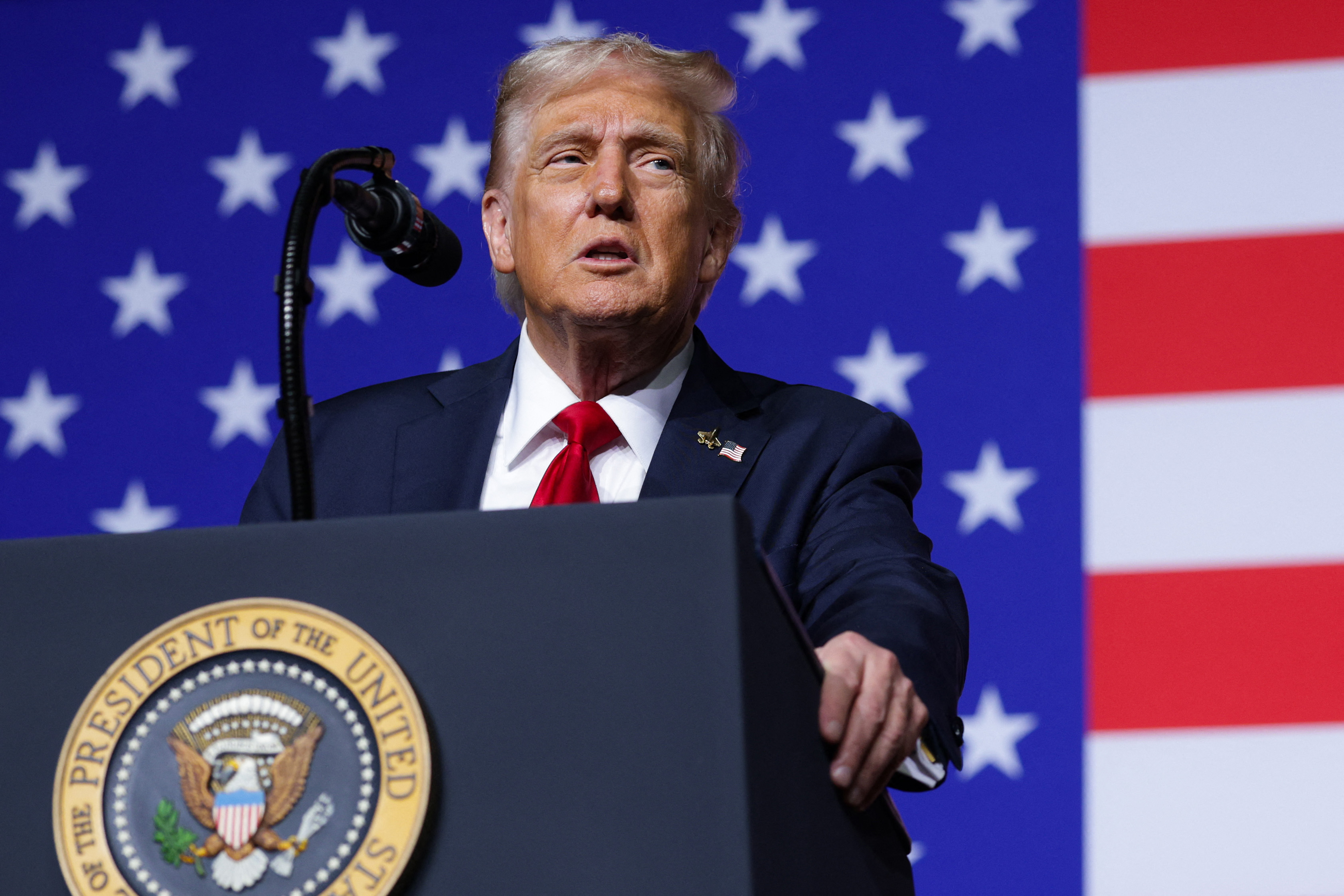 Trump Says &quot;Stepping Up Pressure&quot; To End Ukraine War