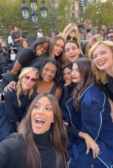 Paris Fashion Week 2025: Aishwarya Rai Bachchan, Eva Longoria, Simone Ashley's Grand Selfie