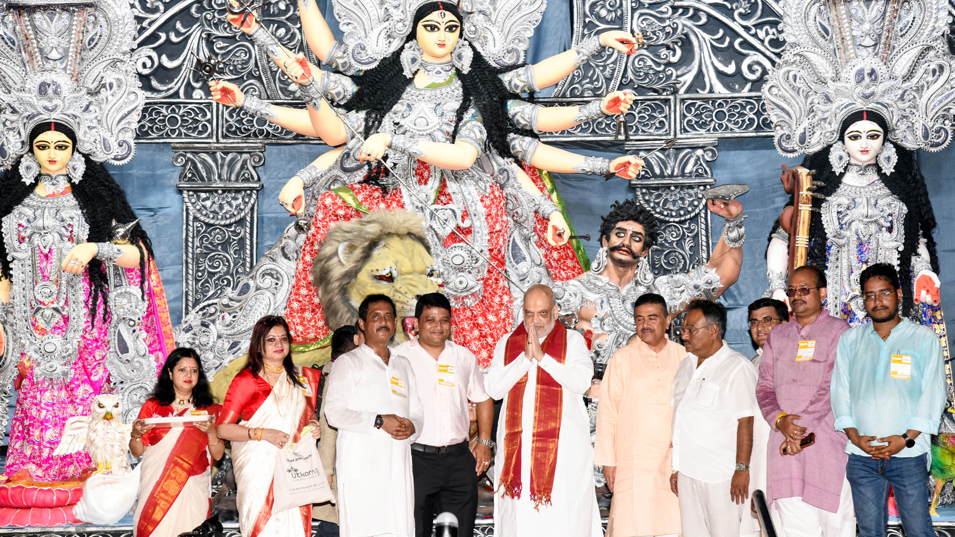 'Prayed To Ma Durga For A 'Sonar Bangla' Government In 2026': Amit Shah