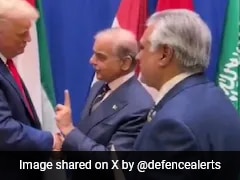 Pak PM Shehbaz Sharif Meets Donald Trump On Margins Of UN Meeting