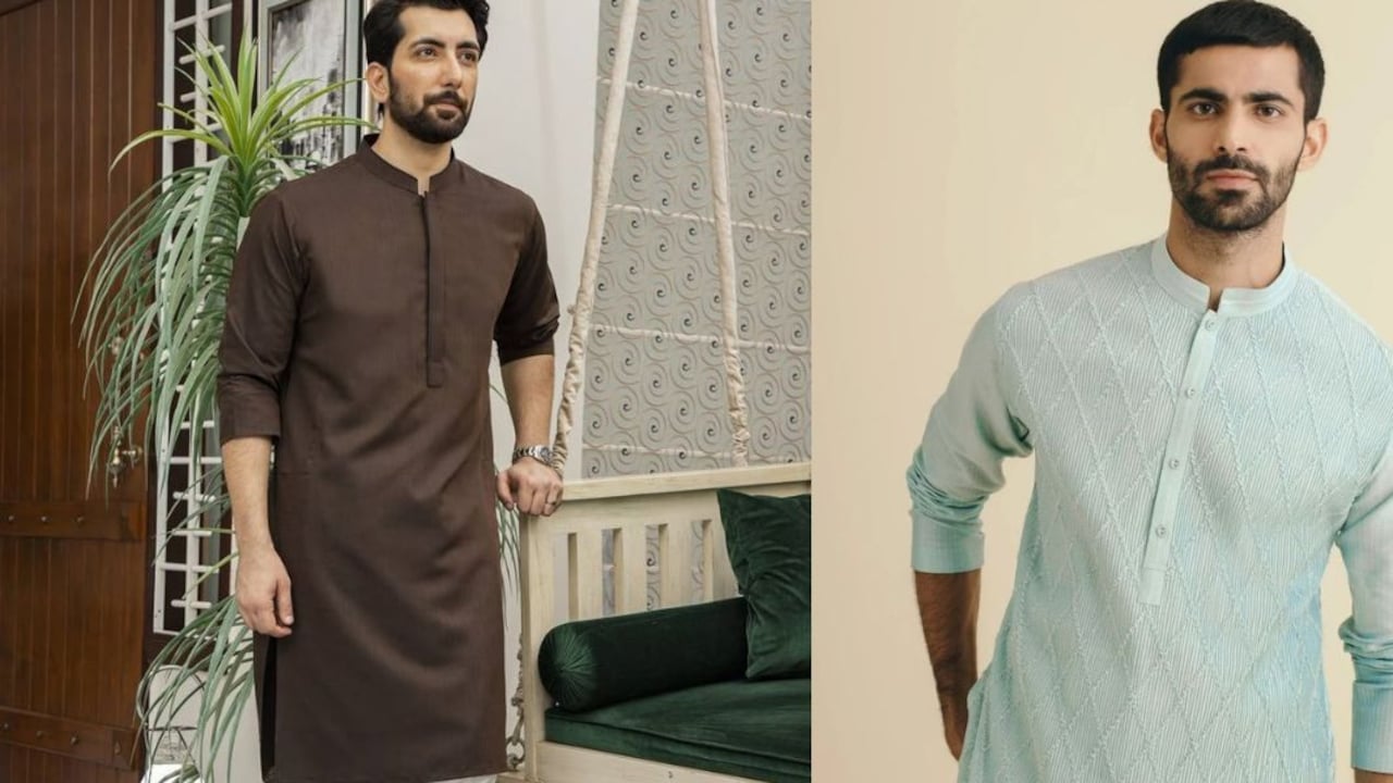 This festive season get top cotton kurtas for men to embrace the ethnic look.