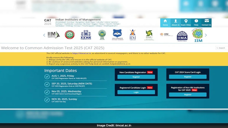 CAT 2025 Registration Date Extended, Check Important Dates, Top IIM Colleges Here CAT 2025 Registration Date Extended, Check Important Dates, Top IIM Colleges Here