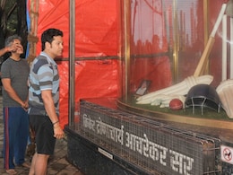 Sachin Tendulkar Inaugurates Revamped Shivaji Park Gymkhana In Mumbai Sachin Tendulkar Inaugurates Revamped Shivaji Park Gymkhana In Mumbai