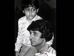 When Amitabh Bachchan Scolded Young Abhishek For Wasting Food: 