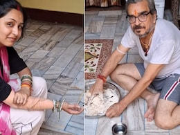 ससुरजी आटा मांड रहे और सामने बैठकर देख रही बहू, बेटे ने शेयर किया Video, लोगों का दिल खुश हो गया ससुरजी आटा मांड रहे और सामने बैठकर देख रही बहू, बेटे ने शेयर किया Video, लोगों का दिल खुश हो गया