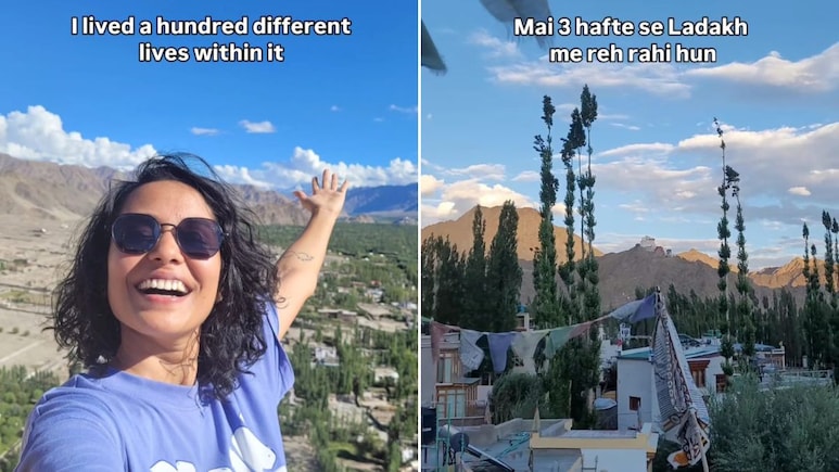 Viral Video: Indian Woman Shares Her Guide To Slow Travel In Ladakh Viral Video: Indian Woman Shares Her Guide To Slow Travel In Ladakh