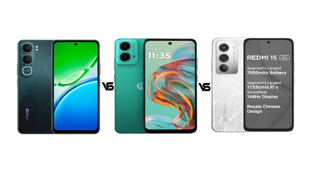 Vivo Y31 5G vs Redmi 15 5G vs Motorola G45 5G: जानें कौन सा फोन रहेगा बेहतर