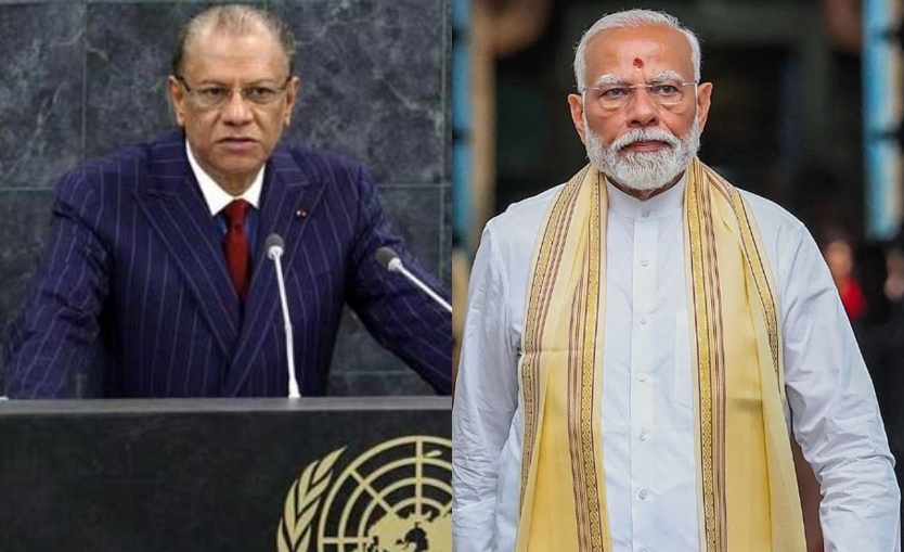 वाराणसी पहुंचे मॉरीशस के प्रधानमंत्री रामगुलाम, बृहस्पतिवार को मोदी के साथ होगी वार्ता