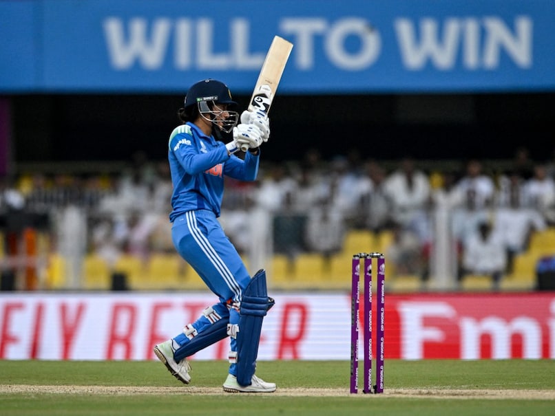 India vs Sri Lanka LIVE Score, ICC Women's World Cup 2025: Rain Stops Play; India Battle To Recover After Smriti Mandhana Flops