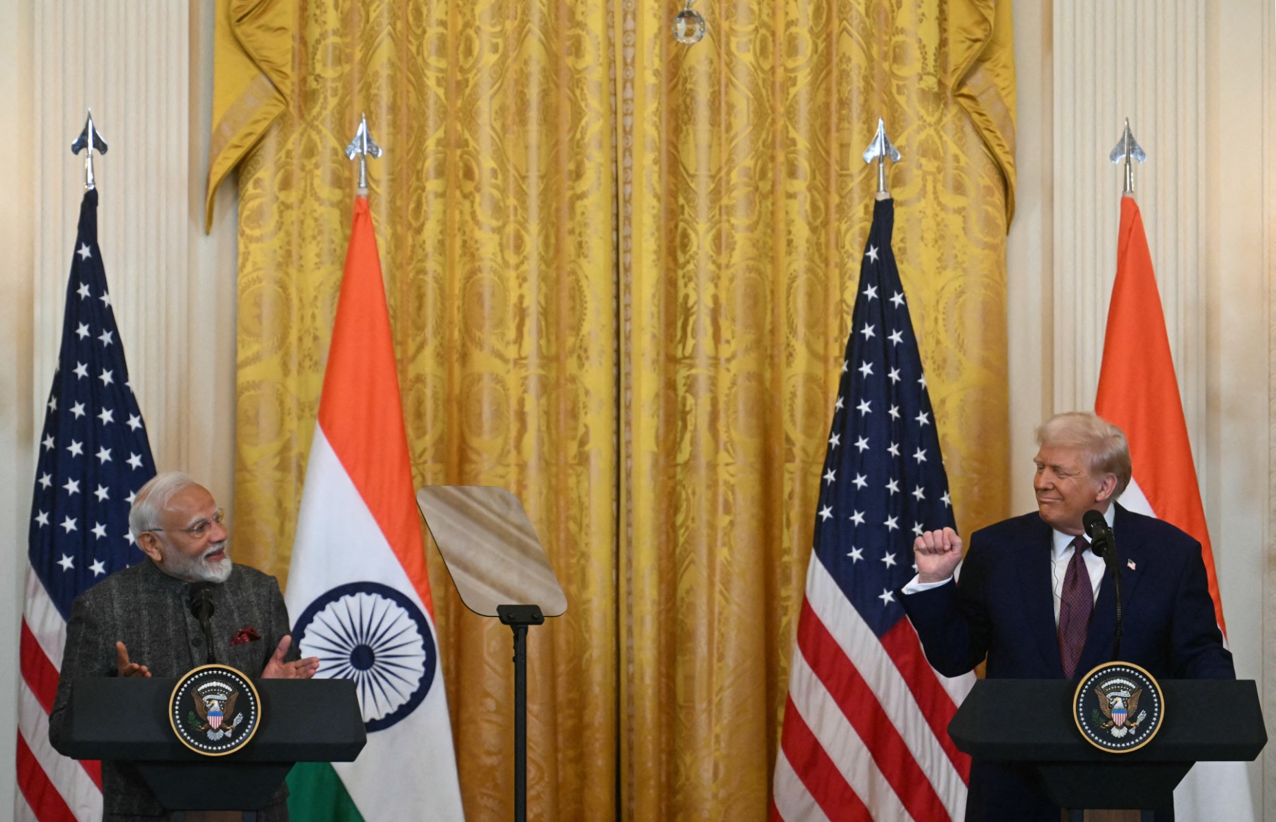 Amid Tariff Row, Trump Says "Nothing To Worry About" India-US Ties