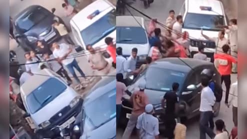 दिल्ली के फतेहपुर बेरी में बदमाश को पकड़ने गई पुलिस टीम पर हमला, कई पुलिसवाले घायल