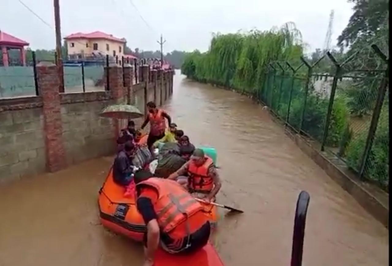 Landslides, Heavy Rain Block Key Roads In J&K, Many Villages Flooded