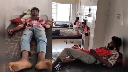 बड़वानी में पुलिस पर बर्बरता का आरोप, चोर समझकर 4 युवकों को थाने में बेरमही से पीटा; थाना प्रभारी ने आरोप नकारे