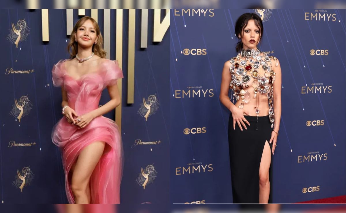 Emmys 2025: Sydney Sweeney, BLACKPINK's Lisa And Jenna Ortega Are Stylish Lessons In How To Make Red Carpet Appearances