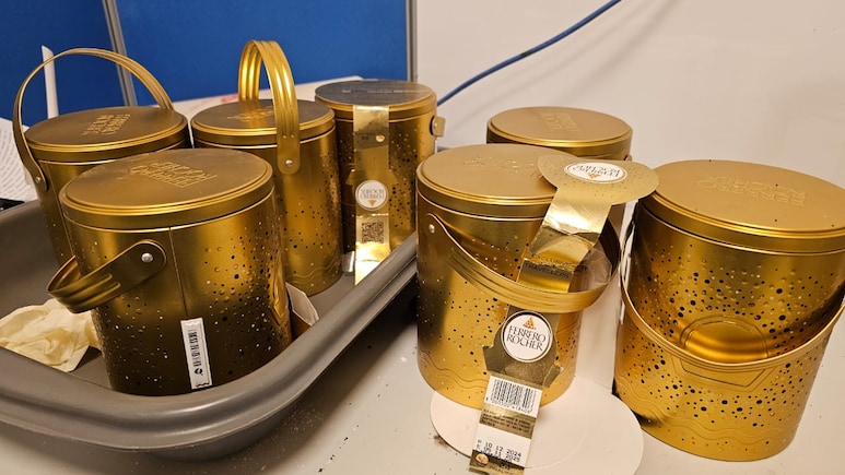 Cocaine Or Chocolate? At Chennai Airport, Drugs In 'Ferrero Rocher' Wrapping Cocaine Or Chocolate? At Chennai Airport, Drugs In 'Ferrero Rocher' Wrapping