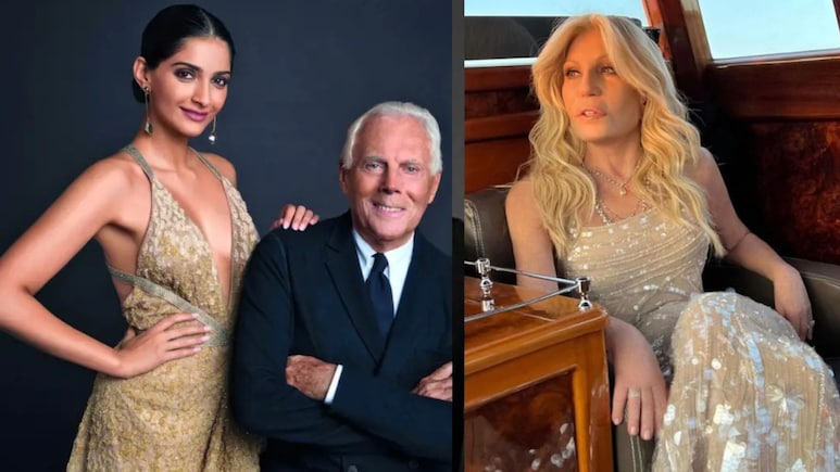 Designer Donatella Versace, Actor Sonam Kapoor Say Goodbye To Giorgio Armani: "The World Lost A Giant Today" Designer Donatella Versace, Actor Sonam Kapoor Say Goodbye To Giorgio Armani: "The World Lost A Giant Today"