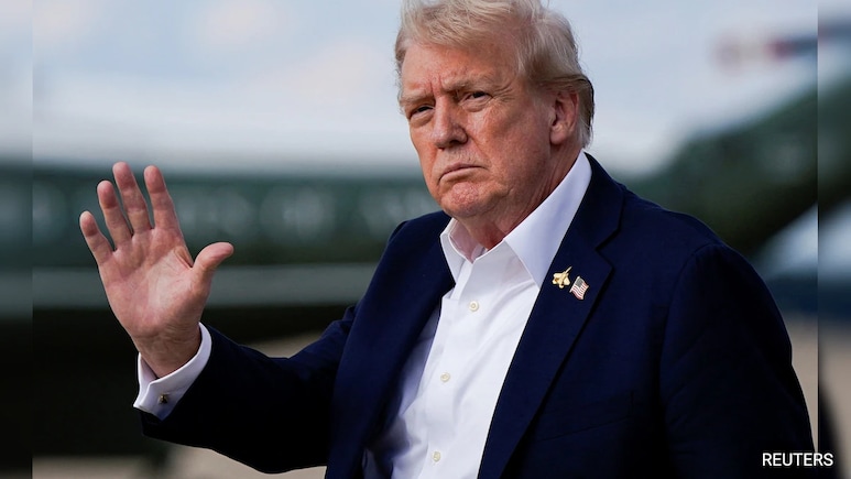 Trump Says "Real Chance" To End Gaza War As Israel Marks Oct 7 Anniversary