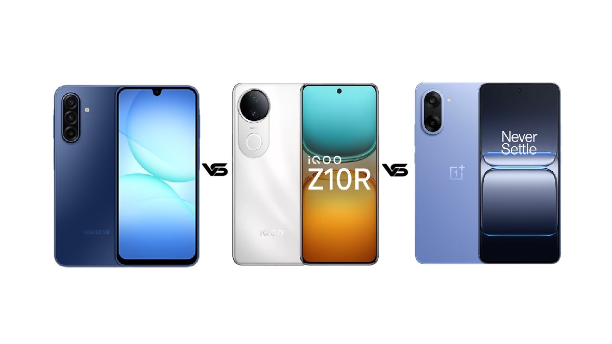Samsung Galaxy A17 5G vs iQOO Z10R 5G vs OnePlus Nord CE 5 5G: जानें कौन सा फोन है बेस्ट