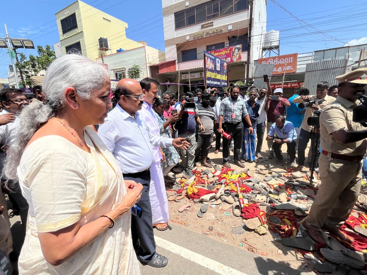 "Unimaginably Painful": Nirmala Sitharaman Visits Karur Stampede Site