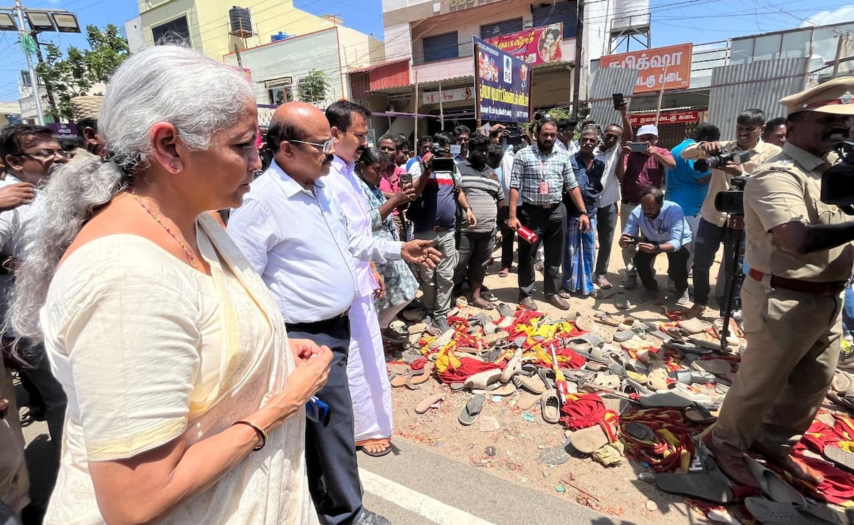 "Unimaginably Painful": Nirmala Sitharaman Visits Karur Stampede Site