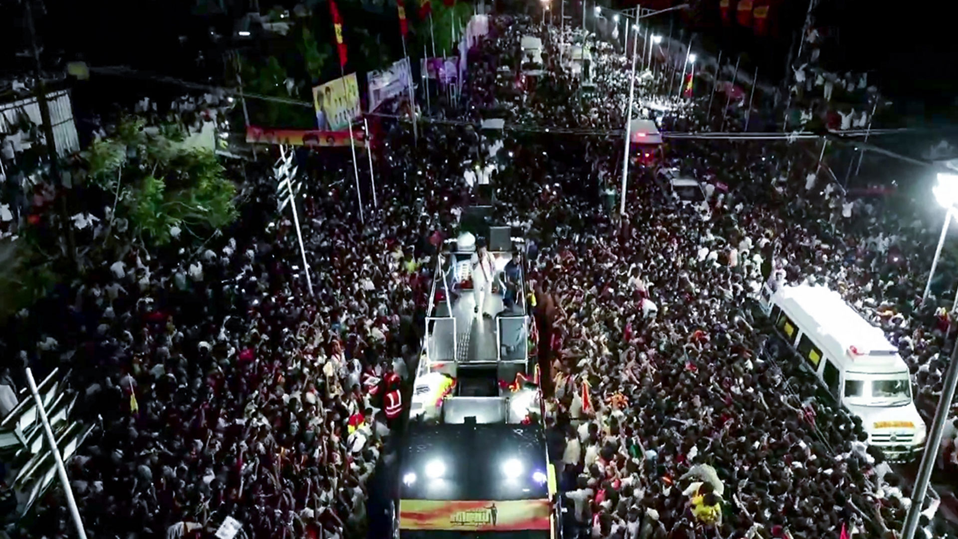 TVK Accuses DMK Administration After Police lathi Charge Sparks Karur Stampede TVK Accuses DMK Administration After Police lathi Charge Sparks Karur Stampede