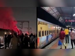 महाराष्ट्र के पालघर में रेल हादसा टला, यात्रियों से भरी ट्रेन के इंजन में लगी आग महाराष्ट्र के पालघर में रेल हादसा टला, यात्रियों से भरी ट्रेन के इंजन में लगी आग