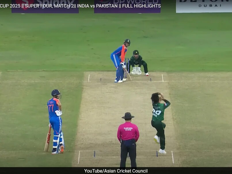Abhishek Sharma's MS Dhoni-Esque Helicopter Cover Drive Leaves R Ashwin Stunned