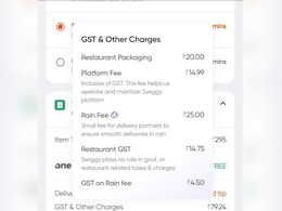 "Lord Indra Brought Under Tax Net," Says Swiggy Customer After Spotting 'GST On Rain Fee' "Lord Indra Brought Under Tax Net," Says Swiggy Customer After Spotting 'GST On Rain Fee'