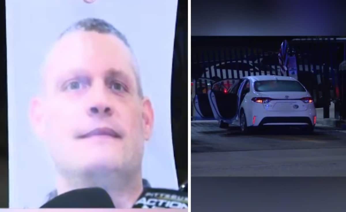 Car Rams FBI Building Gate In Pittsburgh, Driver Leaves Behind American Flag